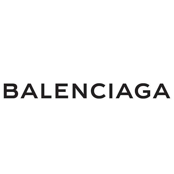 Brands 0058 BALENCIAGA LOGO BLACK